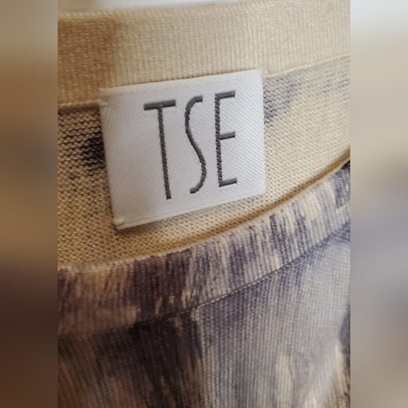 TSE SKIRT  -SIZE S- OVER THE KNEE - CASHMERE- - Picture 3 of 3